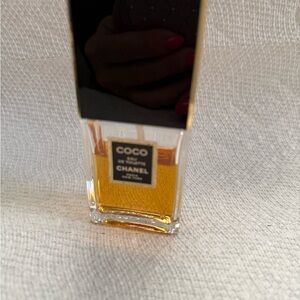 Coco CHANEL Perfume with Black and Gold Cap